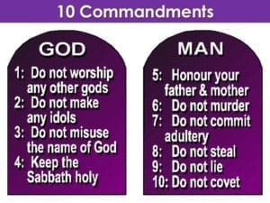 These Still Stand: The 10 COMMANDMENTS #OBEY