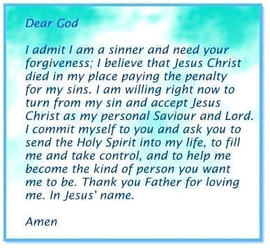 Prayer For Salvation